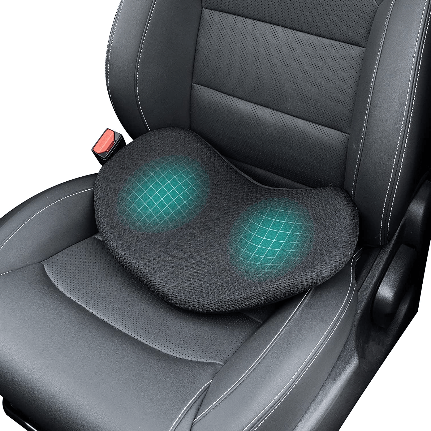 Ergonomic Car Seat Cushion with Lumbar Support