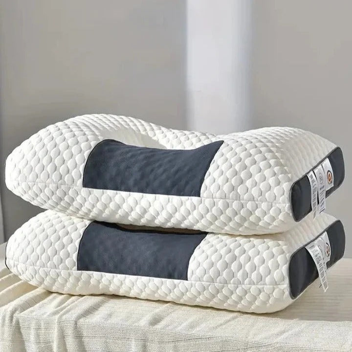 Ergonomic Cervical Support Pillow for Side Sleepers – Best Pillow for Neck Pain with Soybean Fiber Core 1