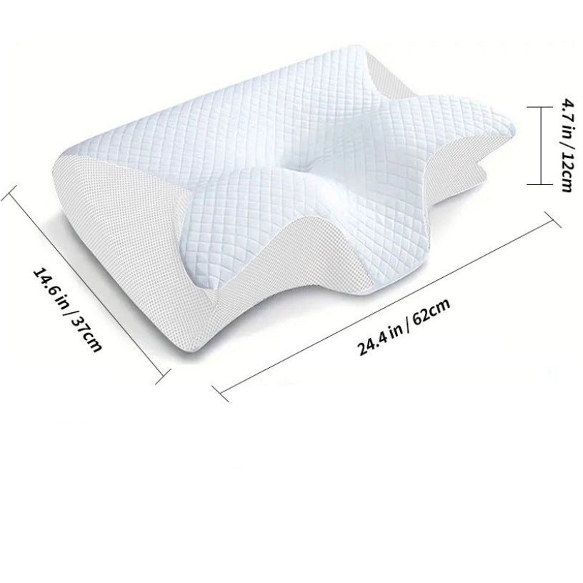 Ergonomic Memory Foam Pillow for Side Sleepers - Best Pillow for Neck Pain and Sleep Support 9